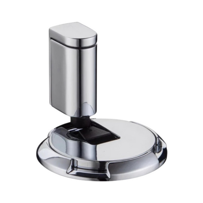 Magnetic Door Stopper Silent Hold Floor Or Wall Mount Chrome NALANI