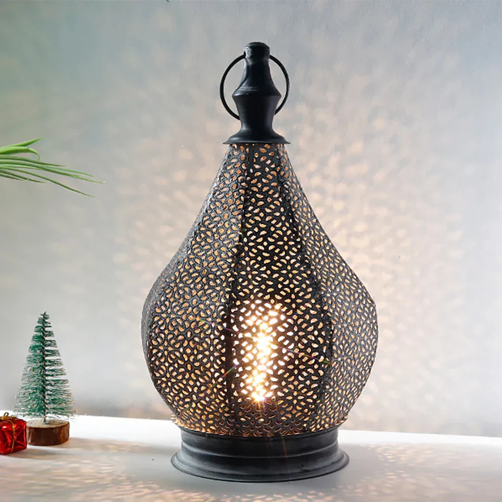Casablanca - Moroccan Table Lamp with Exquisite Design and Warm Light NALANI