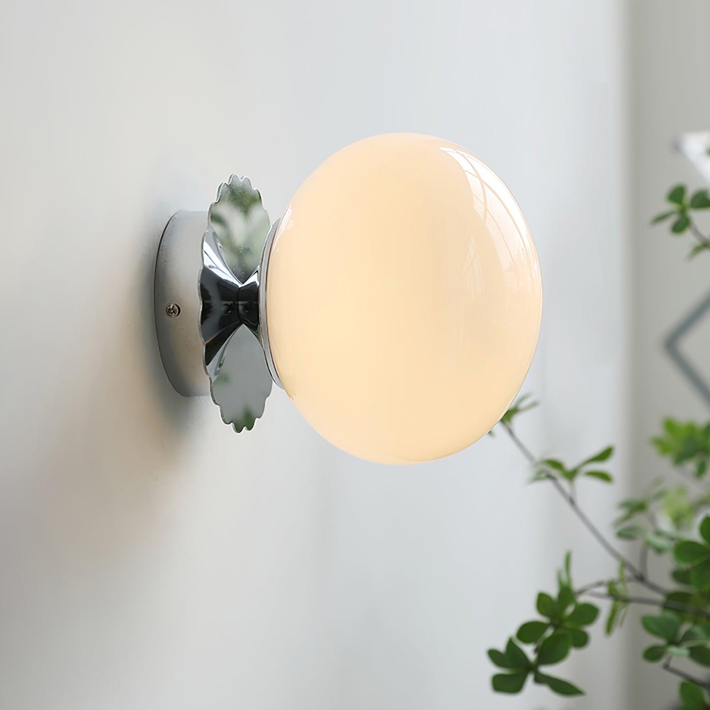 Pink Glass Diffuser Wall Sconces Ceiling Light Modern Metal NALANI
