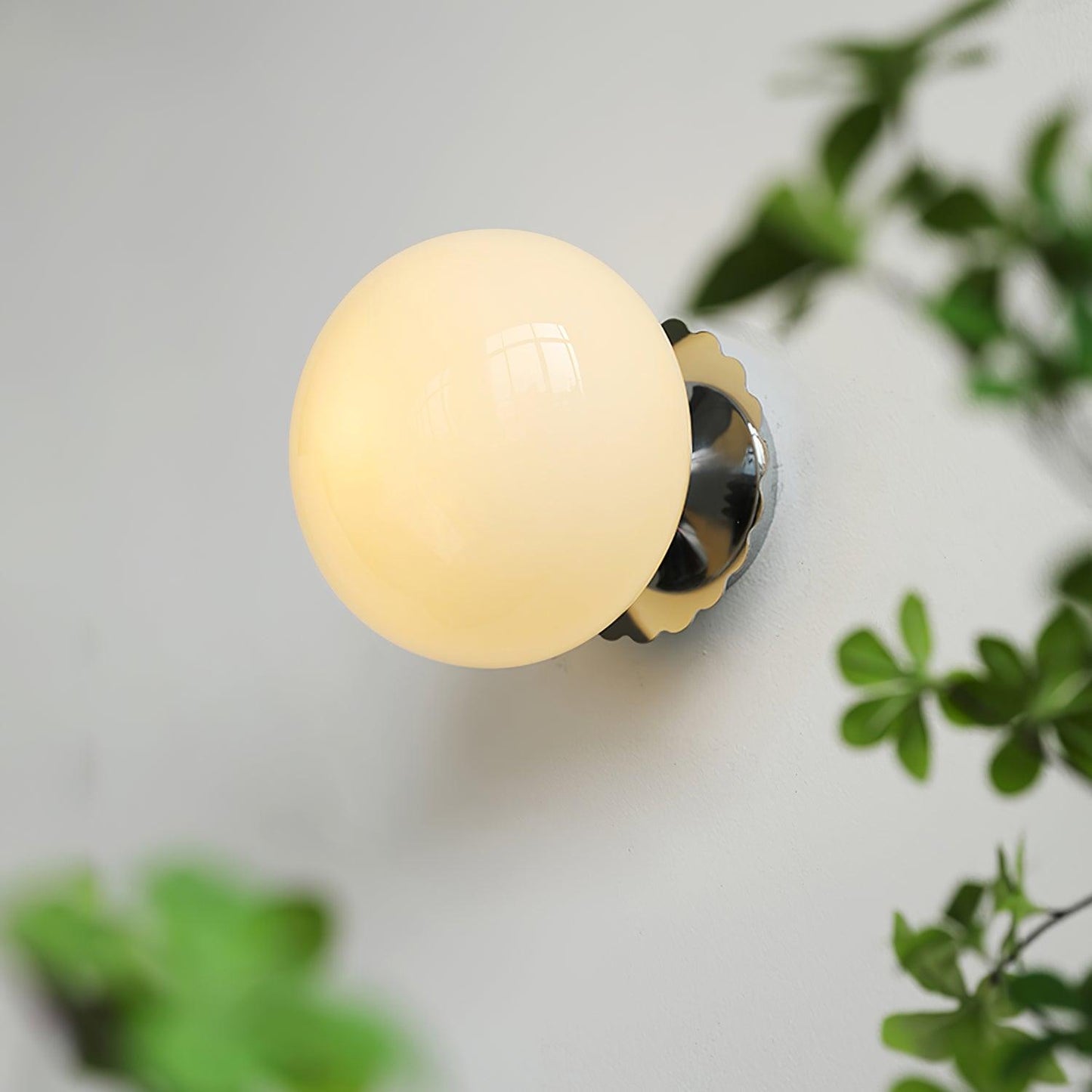 Pink Glass Diffuser Wall Sconces Ceiling Light Modern Metal NALANI