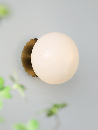 Pink Glass Diffuser Wall Sconces Ceiling Light Modern Metal NALANI