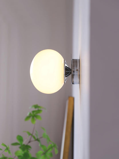Pink Glass Diffuser Wall Sconces Ceiling Light Modern Metal NALANI