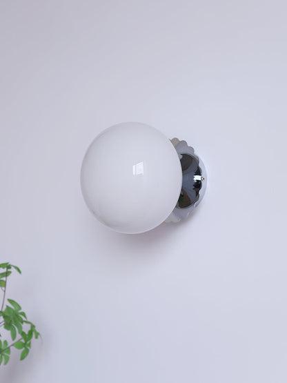 Pink Glass Diffuser Wall Sconces Ceiling Light Modern Metal NALANI