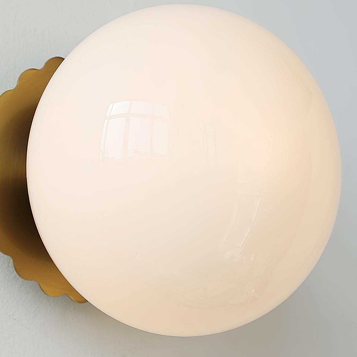 Pink Glass Diffuser Wall Sconces Ceiling Light Modern Metal NALANI