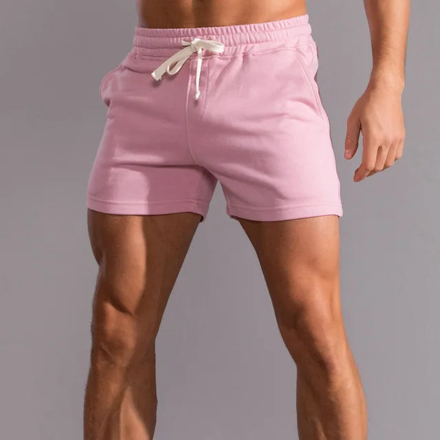 Men's Slim Fit Jogger Shorts - Soft Weave Breathable Everyday Wear