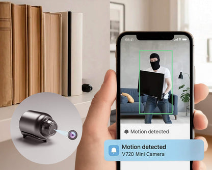 Mini Wireless Hidden Camera With Audio For Nanny Monitoring NALANI