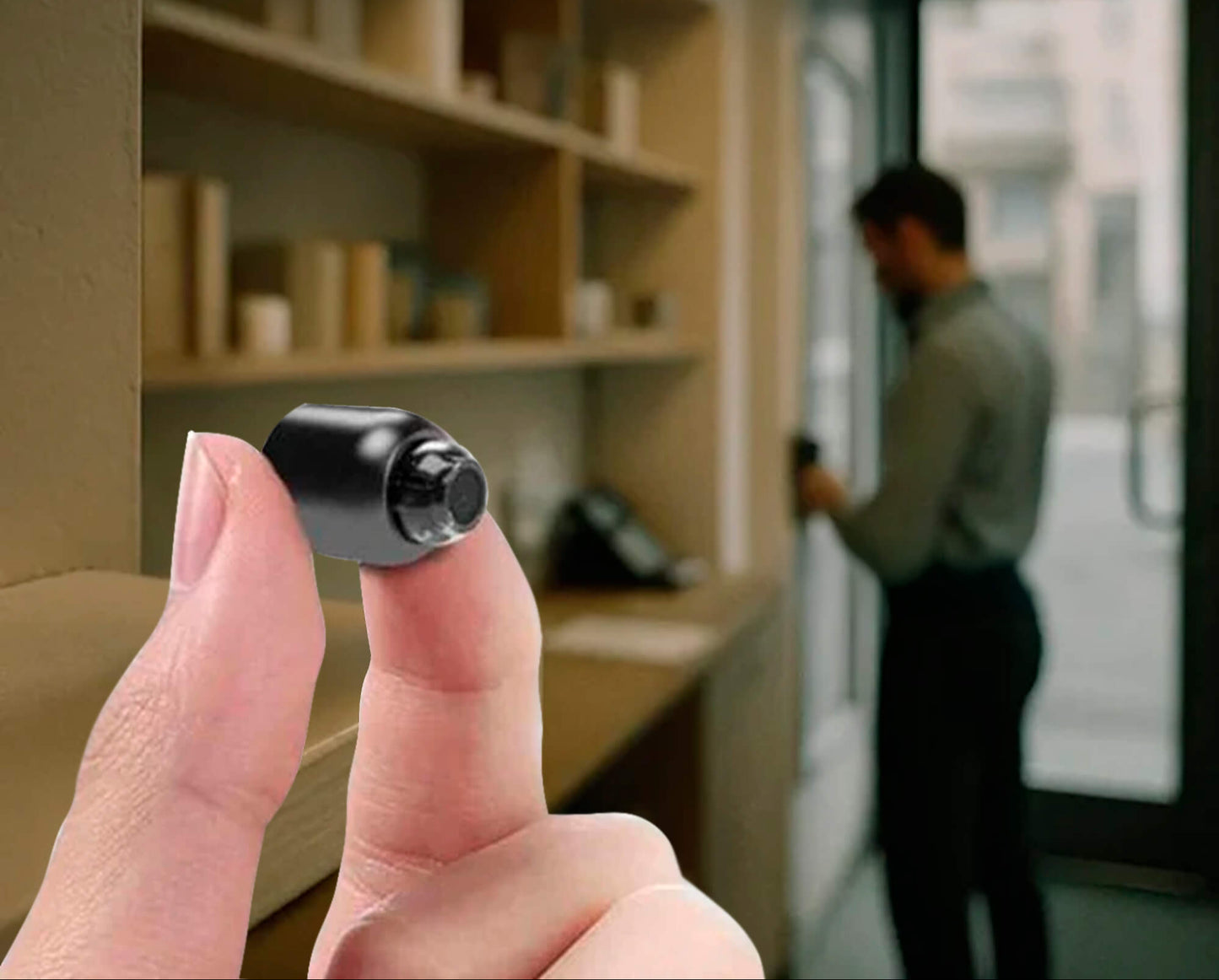 Mini Wireless Hidden Camera With Audio For Nanny Monitoring NALANI