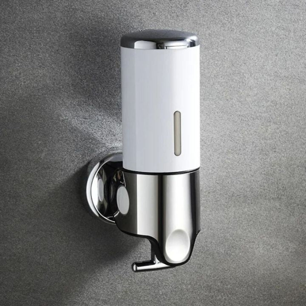 Modern Wall Mounted Soap Dispenser For Bathroom Decor 1 piece White NALANI