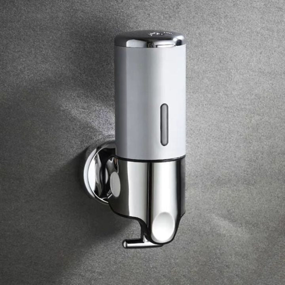 Modern Wall Mounted Soap Dispenser For Bathroom Decor 1 piece Silver NALANI