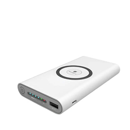 20000mAh Wireless Power Bank Type C Fast Charger Portable White NALANI
