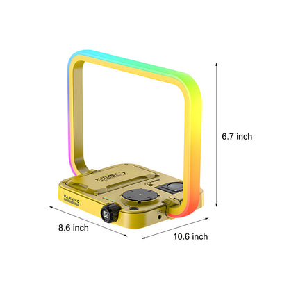 3-In-1 Table Lamp With Wireless Charger RGB Lighting Timer NALANI
