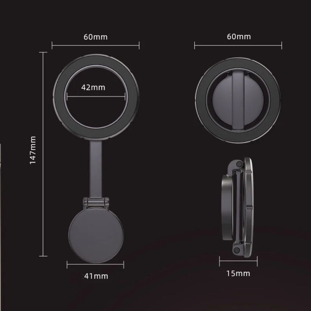 360 Degree Adjustable Magnetic Car Phone Holder Hands Free NALANI