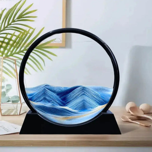 3D Moving Sand Art Deep Sea Sand Sculpture for Relaxation Decor NaLani