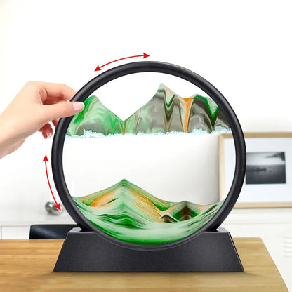 3D Moving Sand Art Deep Sea Sand Sculpture for Relaxation Decor NaLani