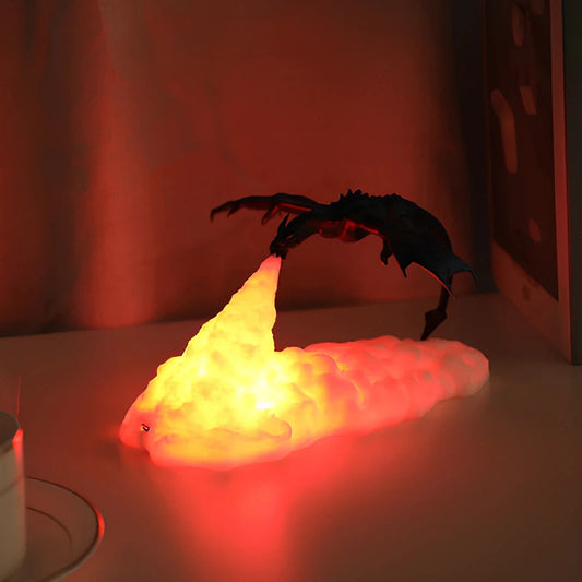 3D-Printed Dragon Nightlight for Fantasy Home Decor Default NaLani