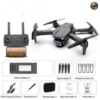 4K UHD Drone With Long Battery Life For Aerial Photography Zwart NALANI