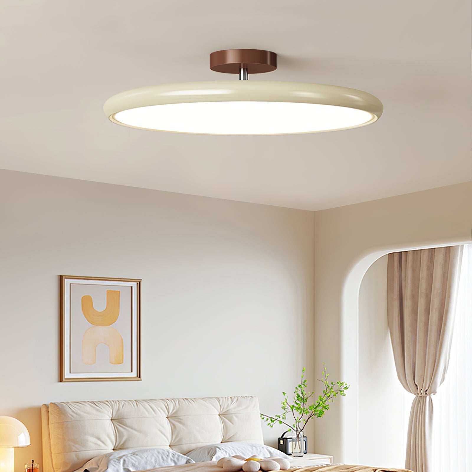 Adjustable Circular Ceiling Lamp for Ambient Lighting NALANI