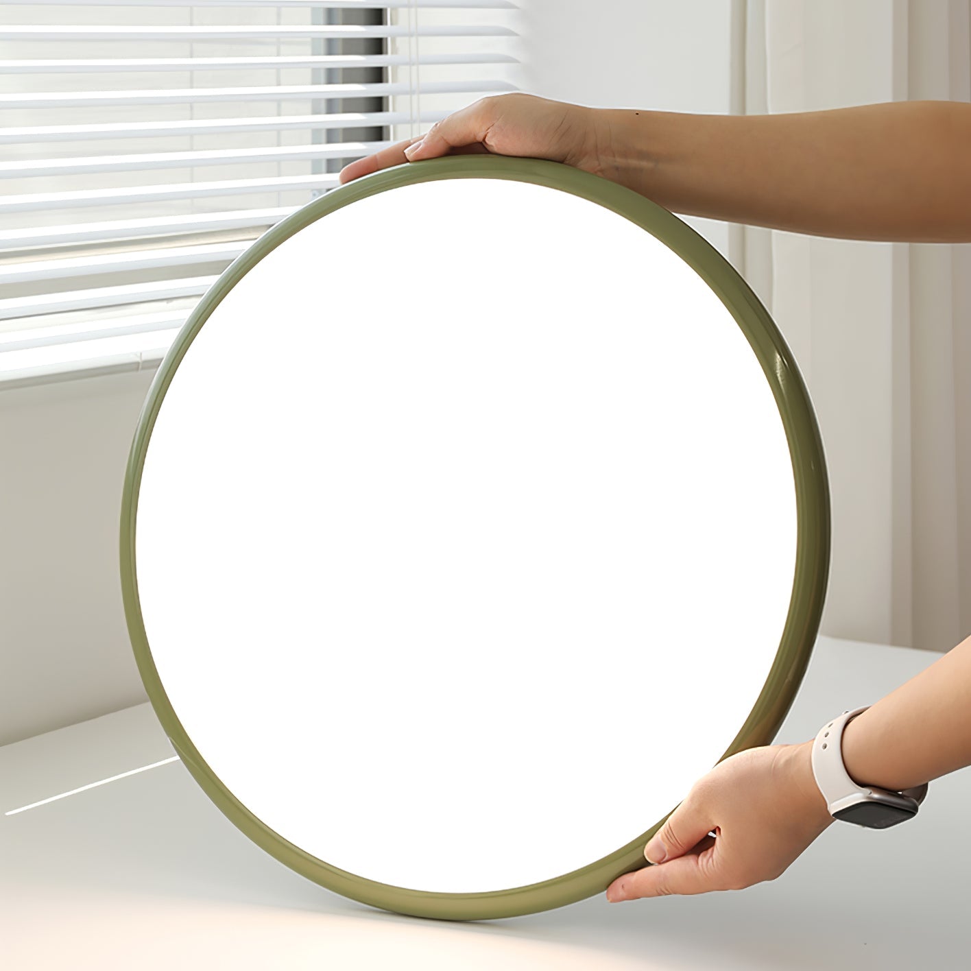 Adjustable Circular Ceiling Lamp for Ambient Lighting NALANI