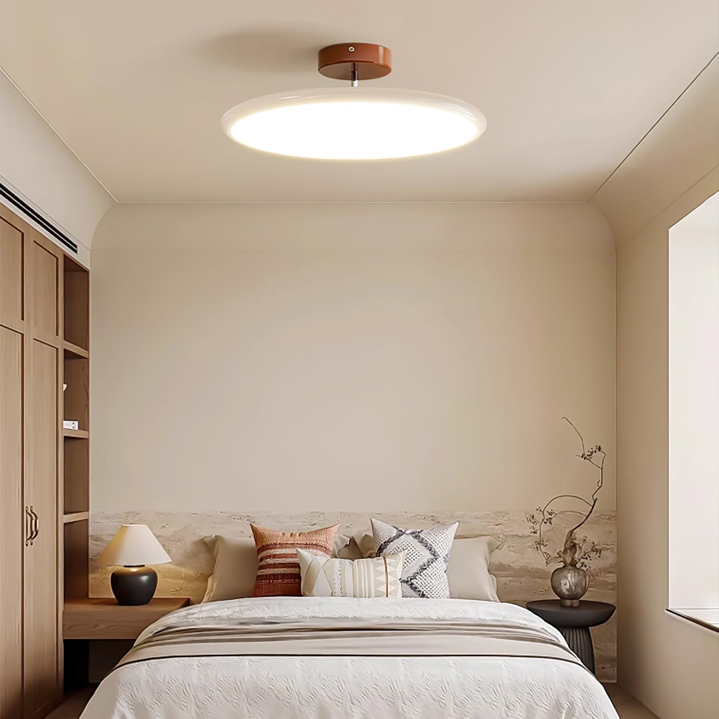 Adjustable Circular Ceiling Lamp for Ambient Lighting NALANI