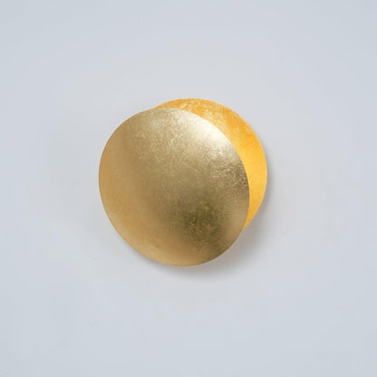 Adjustable Disc Wall Lamp With Nickel Front Disk Modern NALANI