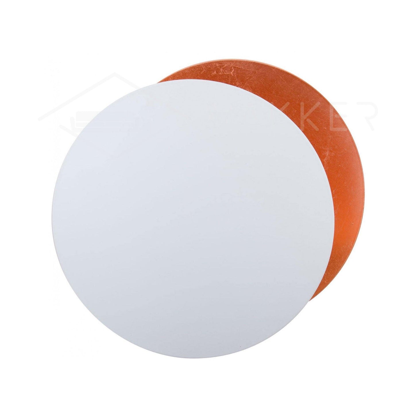 Adjustable Disc Wall Lamp With Nickel Front Disk Modern NALANI