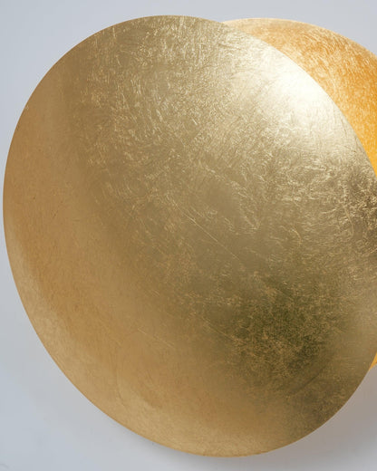 Adjustable Disc Wall Lamp With Nickel Front Disk Modern NALANI