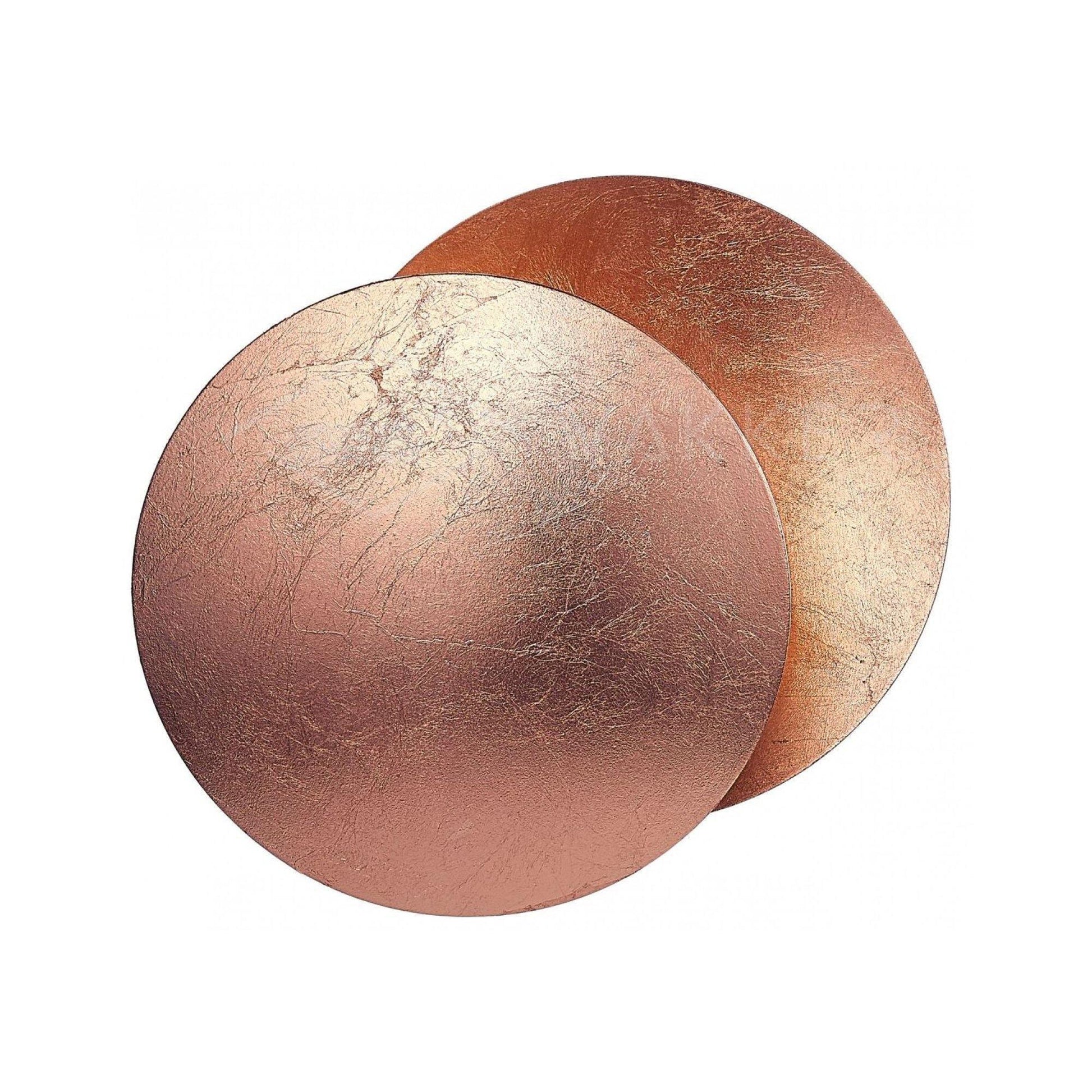 Adjustable Disc Wall Lamp With Nickel Front Disk Modern NALANI