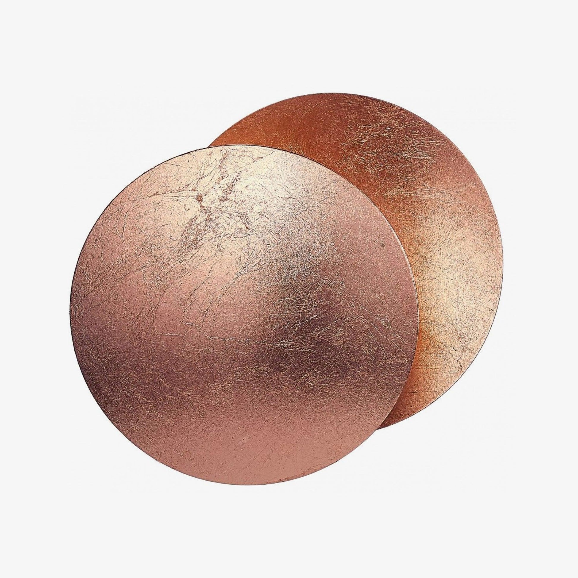 Adjustable Disc Wall Lamp With Nickel Front Disk Modern NALANI