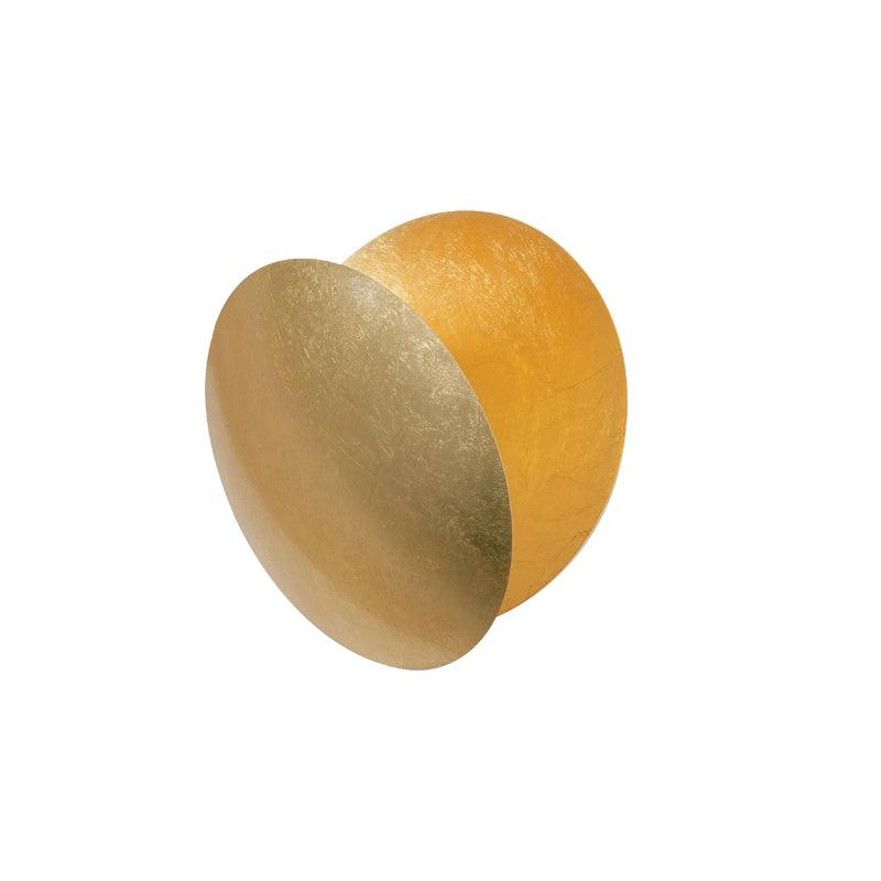 Adjustable Disc Wall Lamp With Nickel Front Disk Modern NALANI