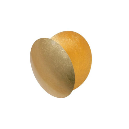 Adjustable Disc Wall Lamp With Nickel Front Disk Modern NALANI