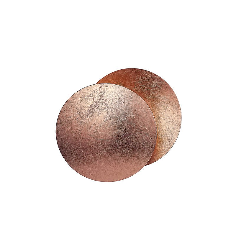 Adjustable Disc Wall Lamp With Nickel Front Disk Modern NALANI