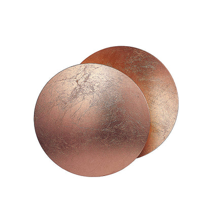 Adjustable Disc Wall Lamp With Nickel Front Disk Modern NALANI