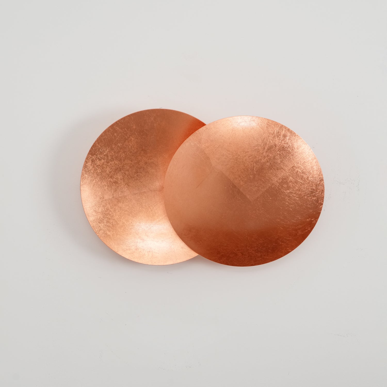 Adjustable Disc Wall Lamp With Nickel Front Disk Modern NALANI