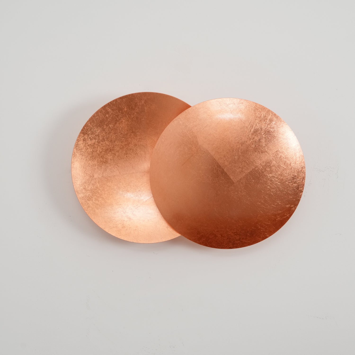 Adjustable Disc Wall Lamp With Nickel Front Disk Modern NALANI