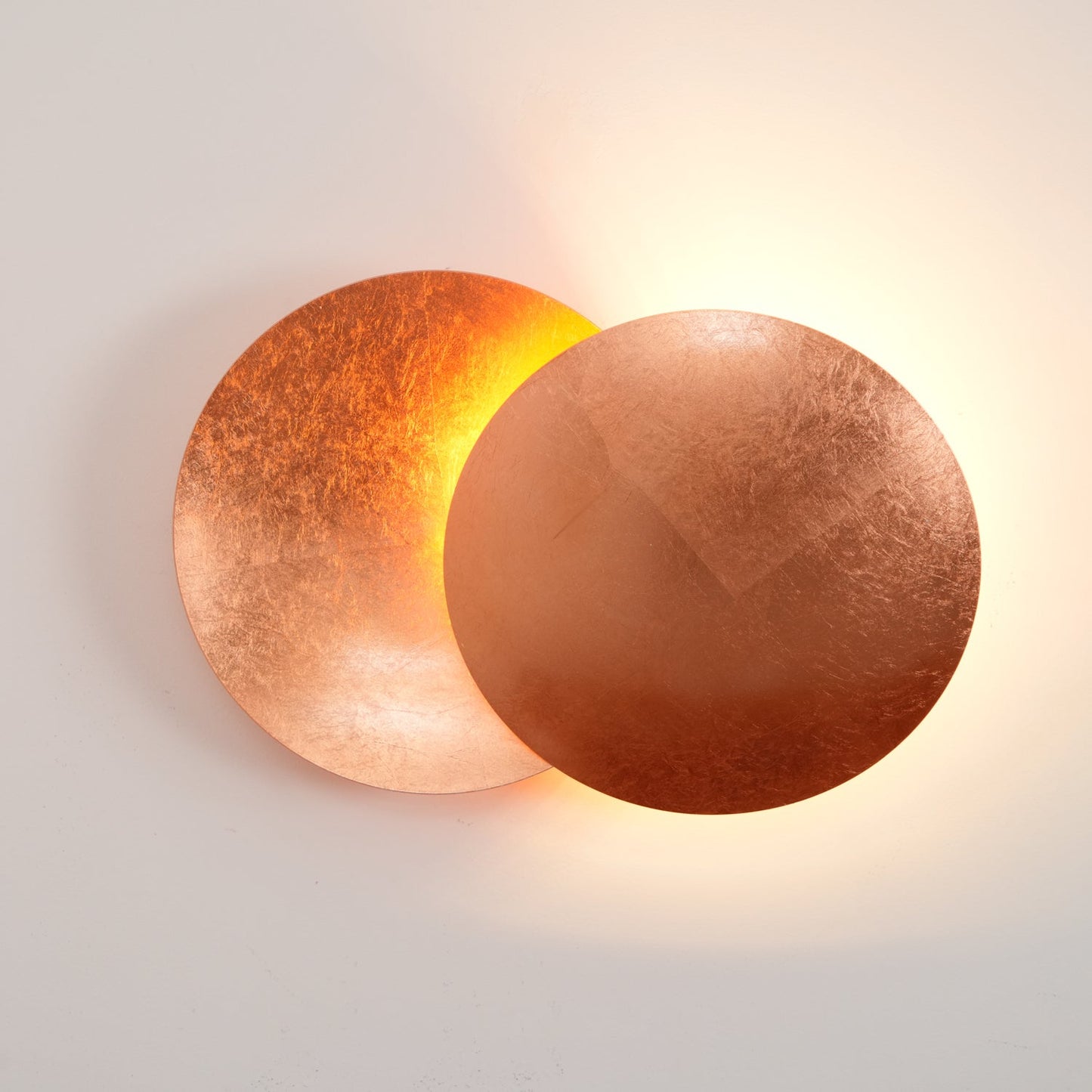 Adjustable Disc Wall Lamp With Nickel Front Disk Modern NALANI