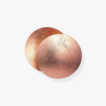 Adjustable Disc Wall Lamp With Nickel Front Disk Modern NALANI