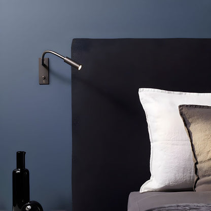 Adjustable Gooseneck Wall Lamp for Reading and Task Light NALANI