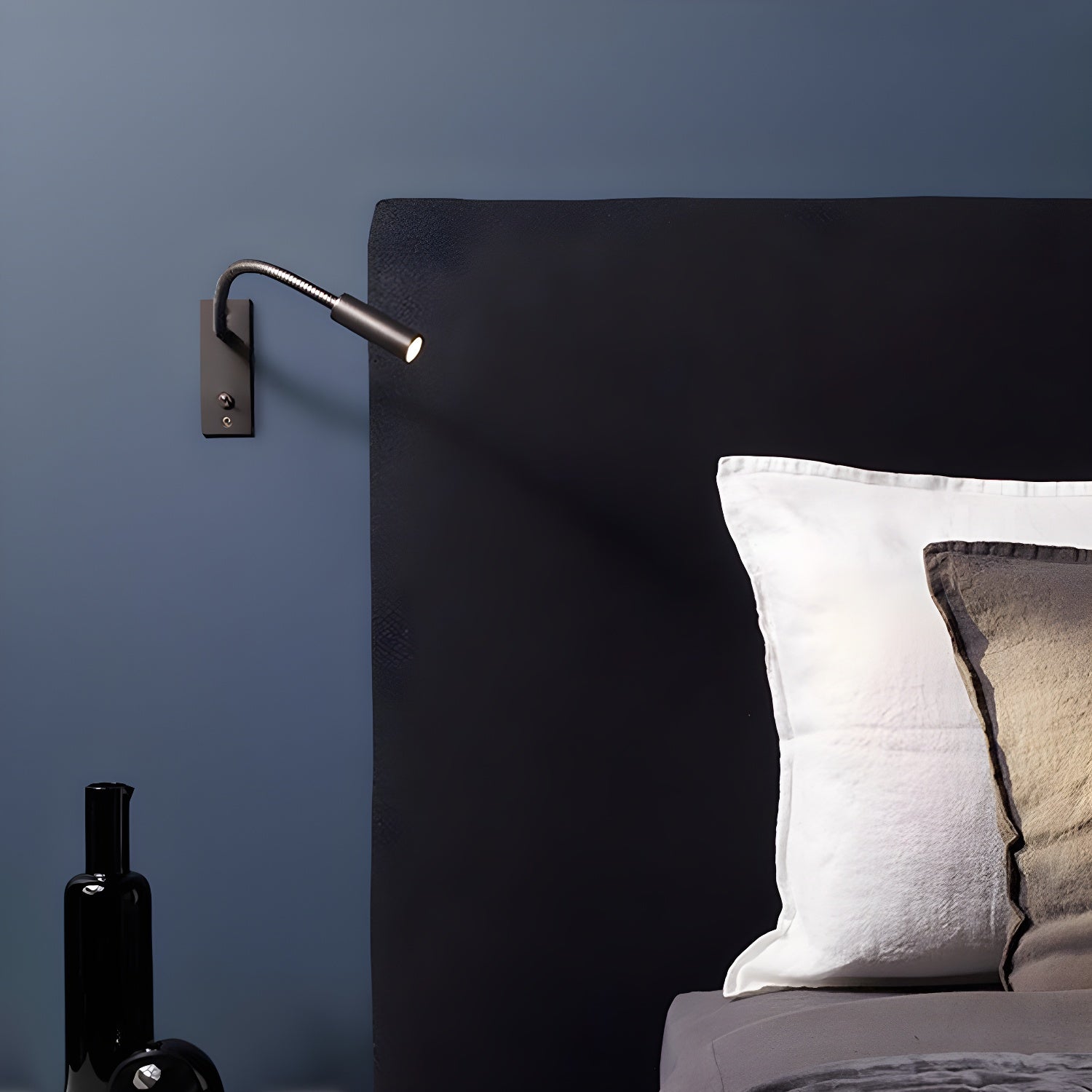 Adjustable Gooseneck Wall Lamp for Reading and Task Light NALANI
