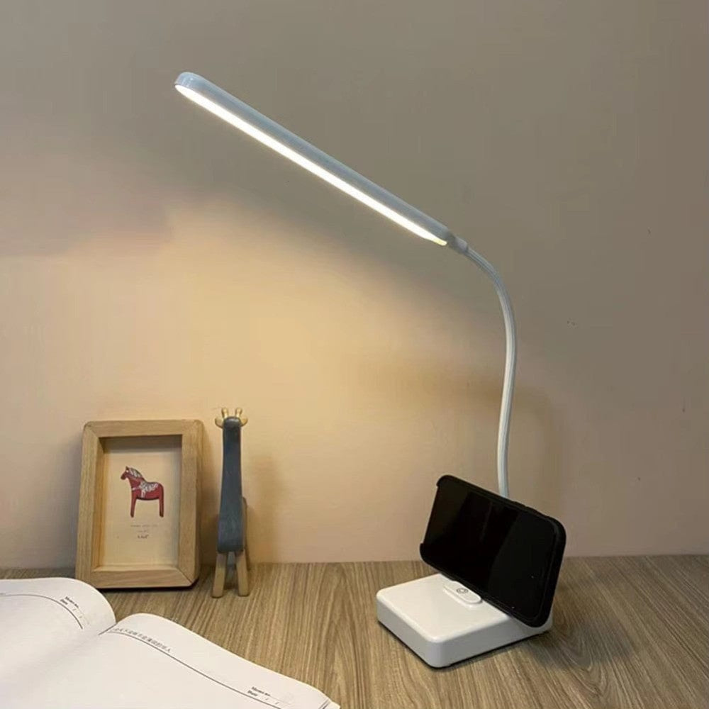 Adjustable LED Desk Lamp With USB Charging Gooseneck USB rechargeable NALANI