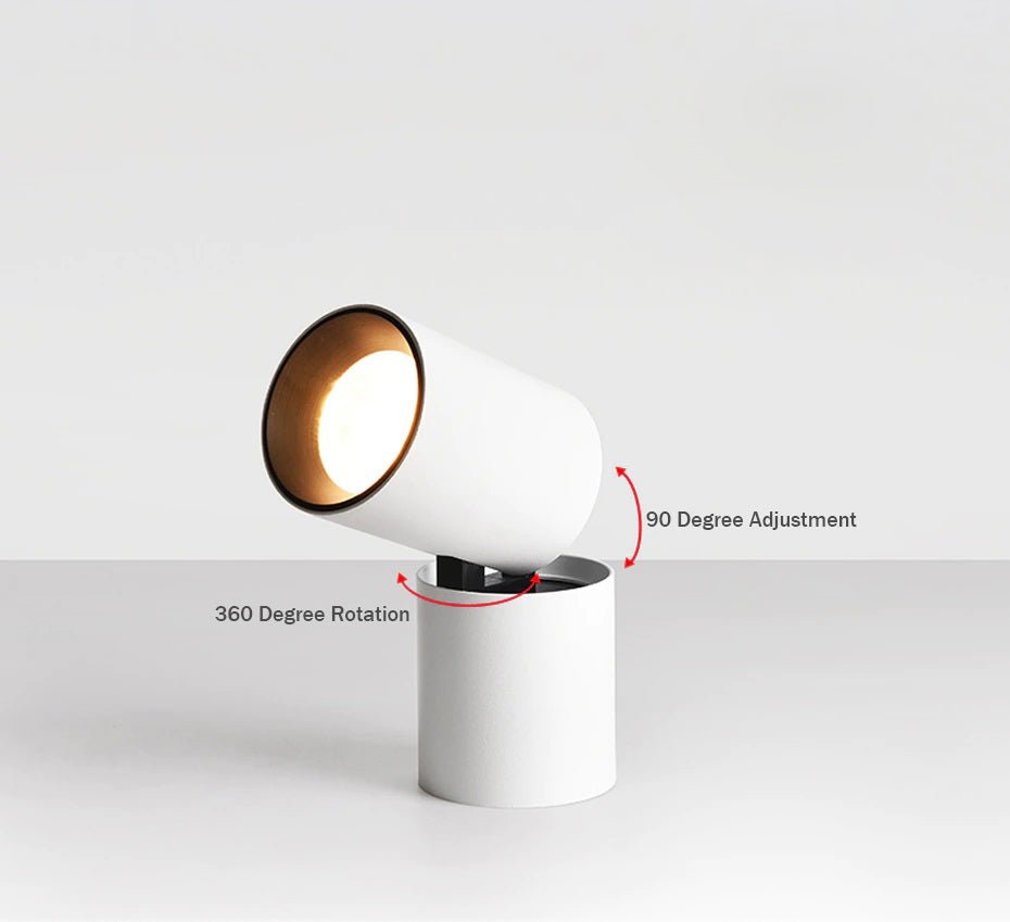 Adjustable Round Surface Mounted Downlight for Versatile Lighting NALANI
