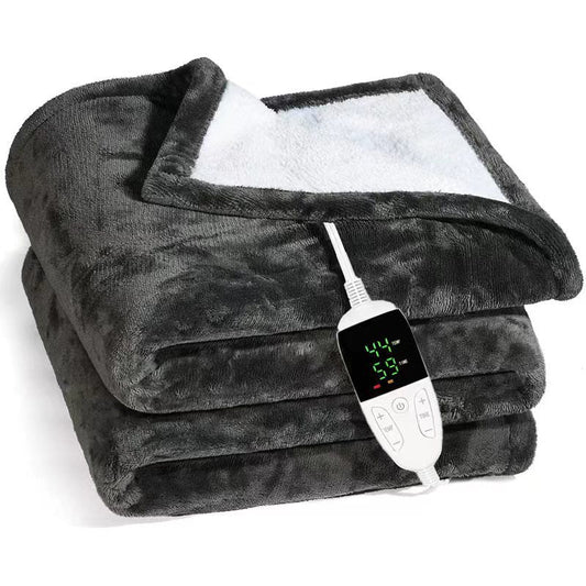 Adjustable Temperature Electric Heated Blanket for Warm Sleep-Elektronica/Gadgets-NaLani