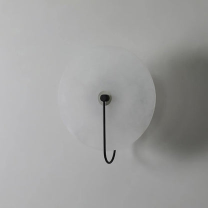 Alabaster LED Wall Sconce With Warm Ambient Glow Lighting NALANI