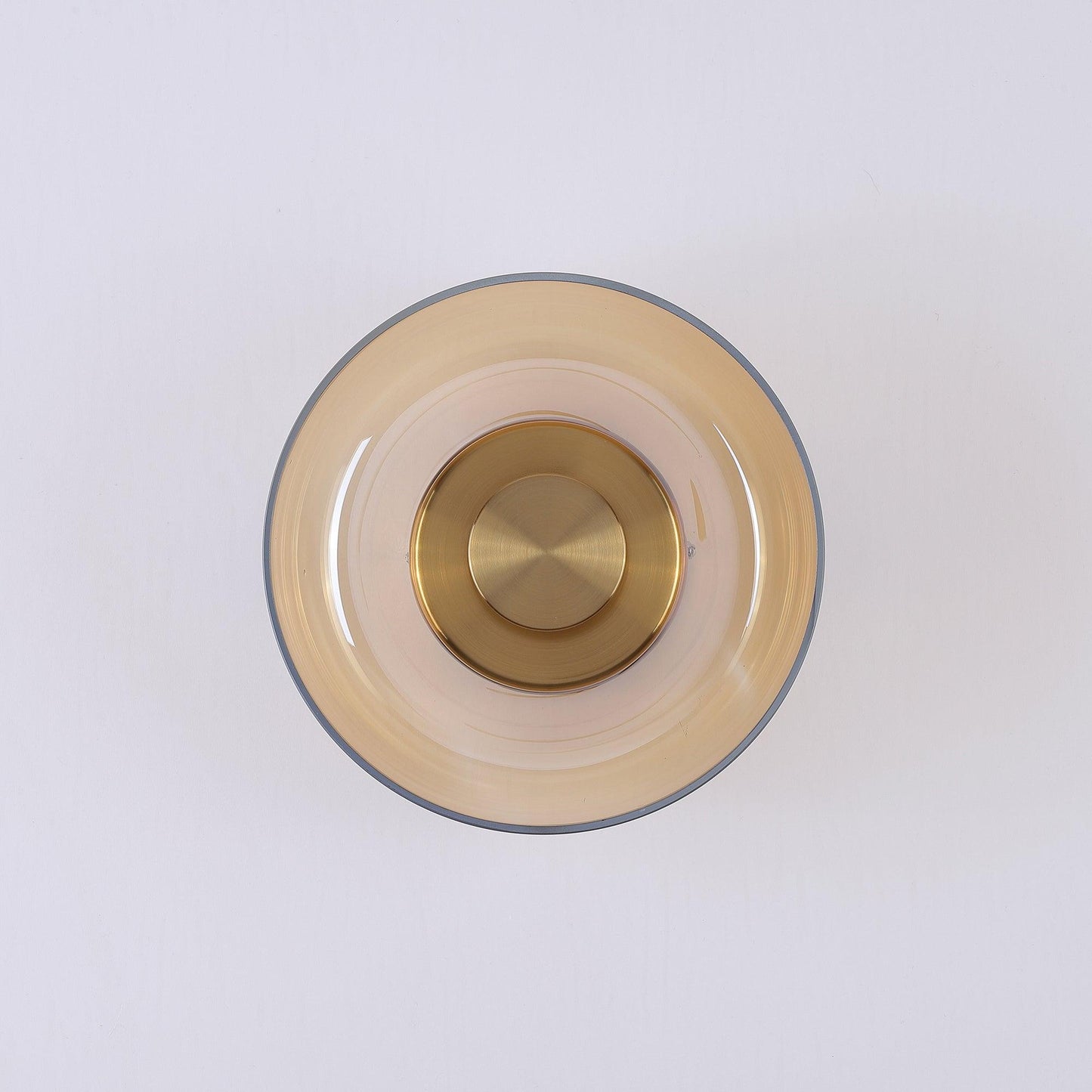 Ambient LED Wall Light With Glass And Brass Screen NALANI