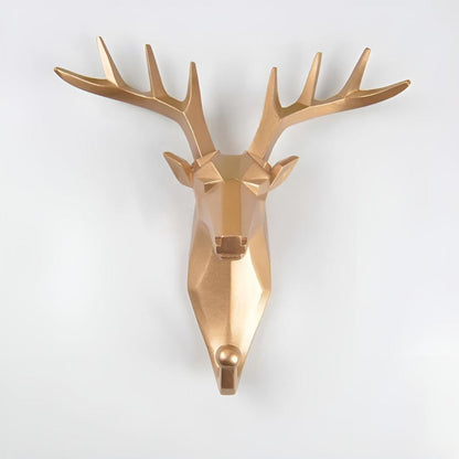 Animal Head Wall Mounted Key Holder and Coat Rack Decor NaLani