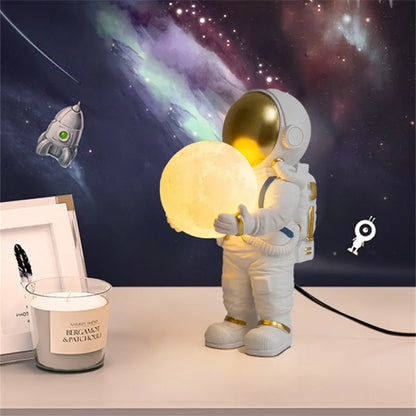 Astronaut LED Table Lamp for Kids Bedroom and Living Room Lighting NaLani