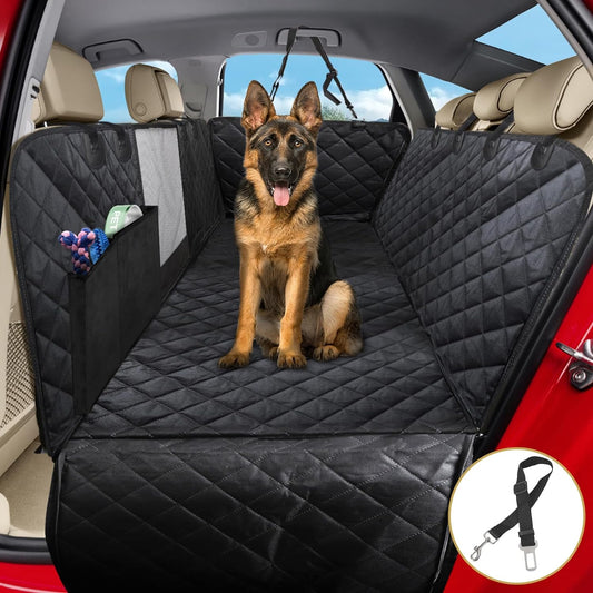 Backseat Dog Car Cover 4 In 1 Waterproof Window Protector NALANI