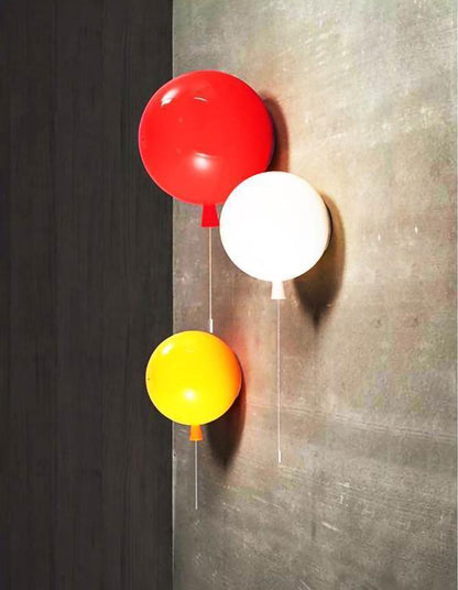 Balloon Dream Wall Light Floating Balloon Decor In Colors NALANI