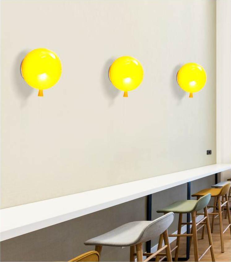 Balloon Dream Wall Light Floating Balloon Decor In Colors NALANI
