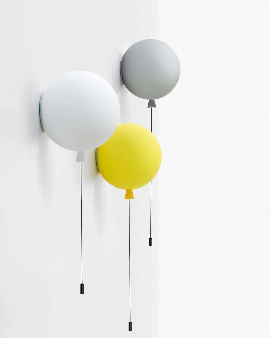 Balloon Dream Wall Light Floating Balloon Decor In Colors NALANI