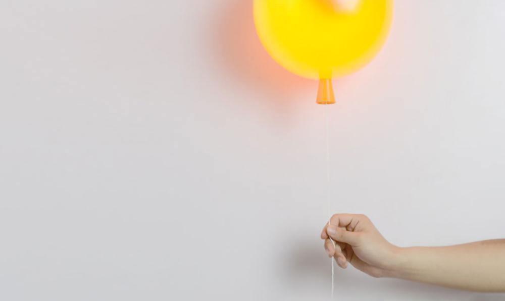 Balloon Dream Wall Light Floating Balloon Decor In Colors NALANI